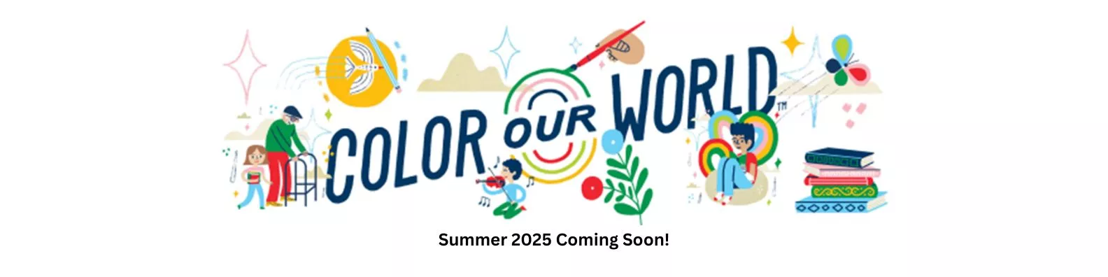 Summer 2025 Color Our World is coming soon to the library